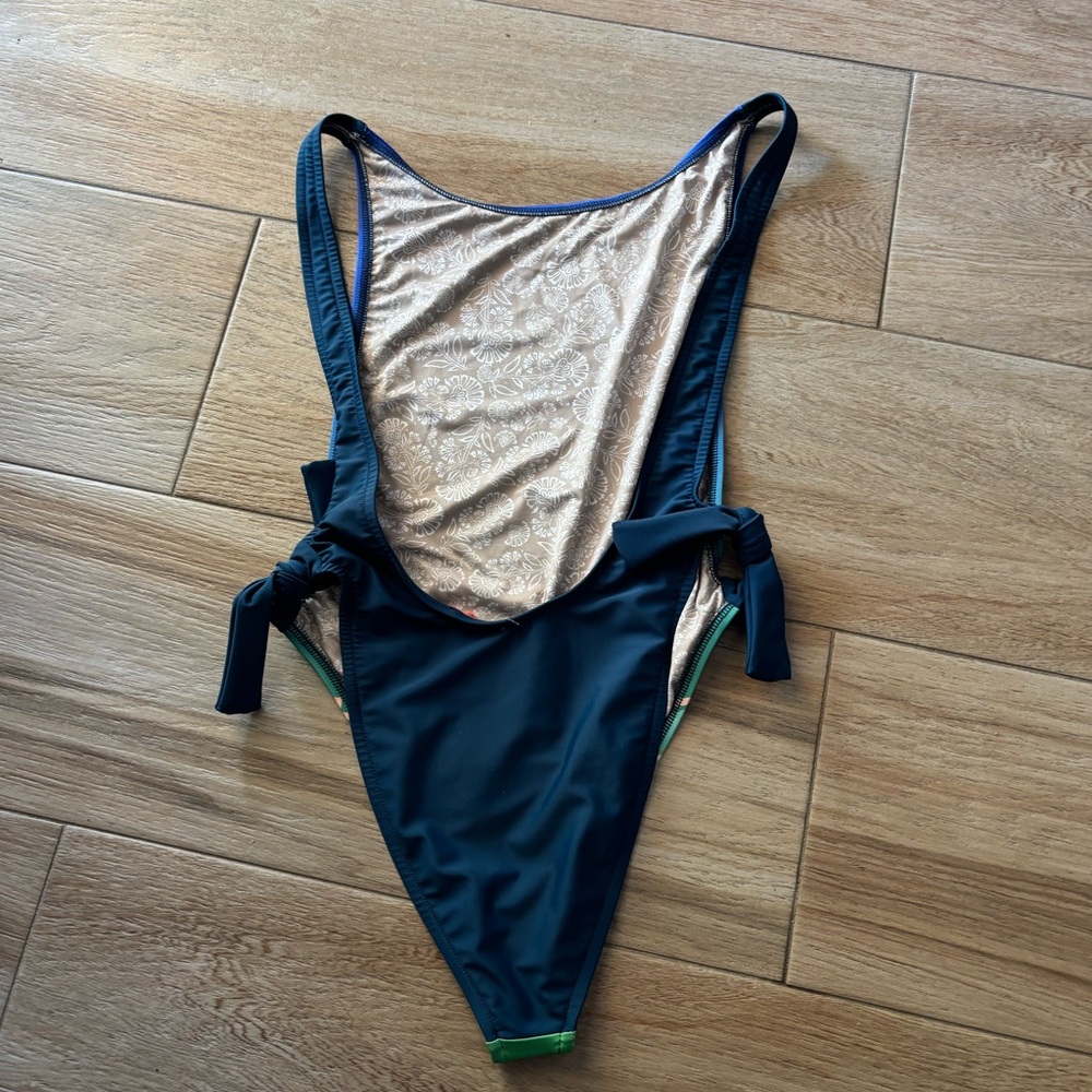 Free People free-est The Pamela Printed One-Piece Swimsuit - Picture 7 of 11